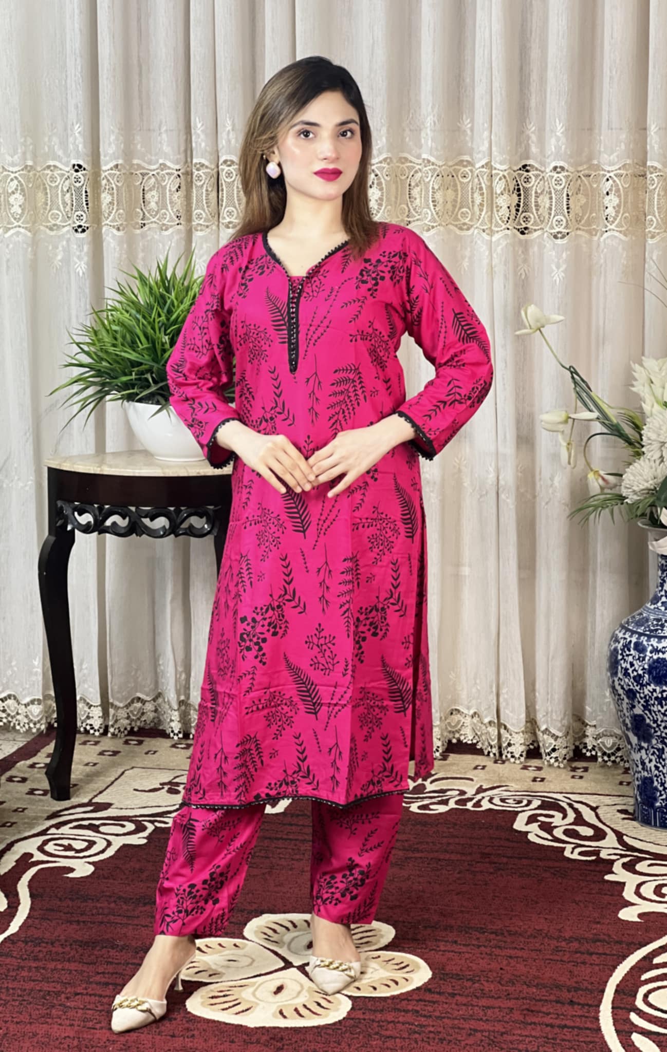 ফ্লোরাল প্রিন্ট রেডিমেড টু পিস