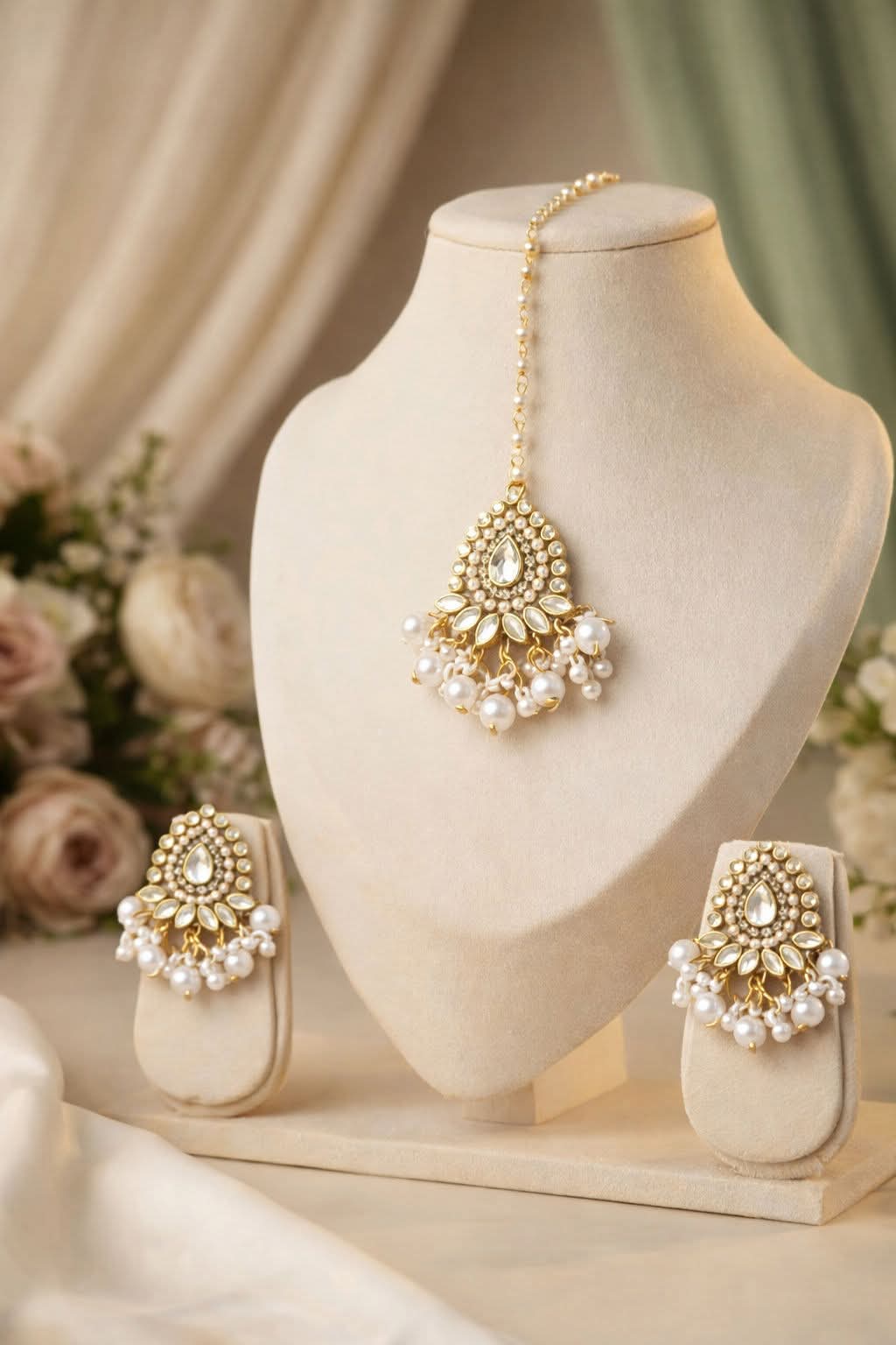 সেমি ব্রাইডাল জুয়েলারি সেট