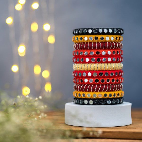 মাল্টি কালার চুড়ি সেট